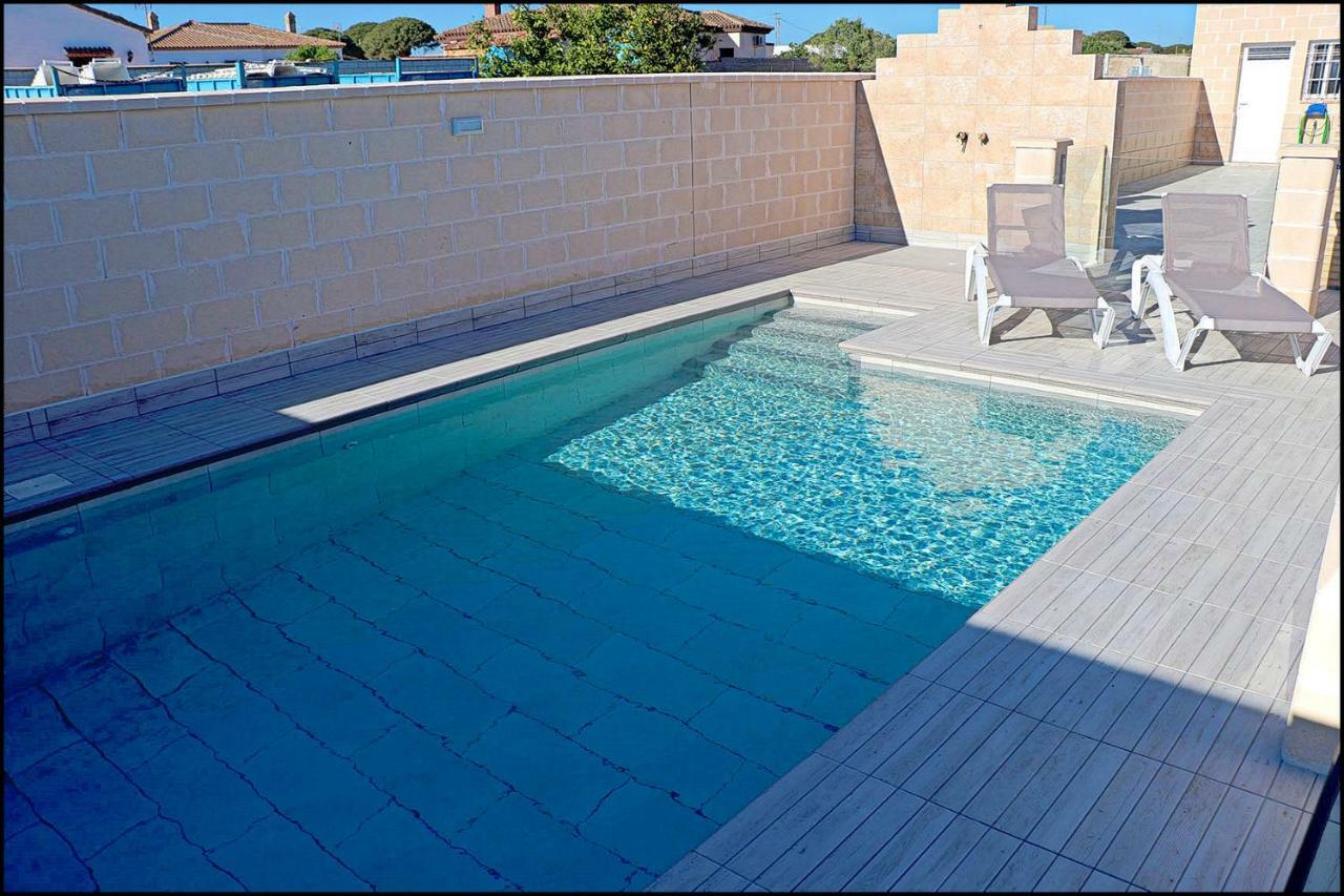 Chalet Penuelas Con Piscina Conil De La Frontera Exterior foto